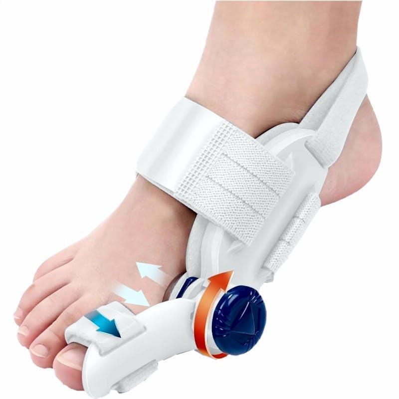 My Feet Hallux Valgus Bunion Splint with Adjustment Correction Dial One Size