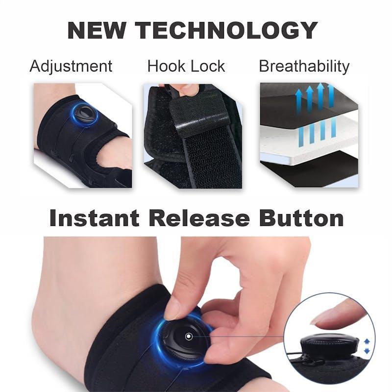 My Feet Hallux Valgus Bunion Wrap with Adjustable Knob Left Size