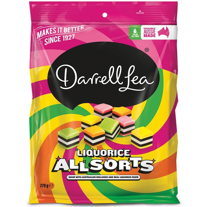 Darrell Lea Liquorice Allsorts 270g