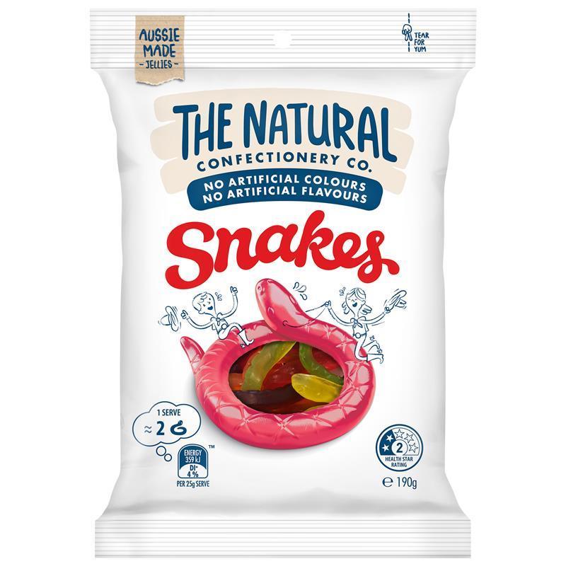 The Natural Confectionery Company Snakes 190g
