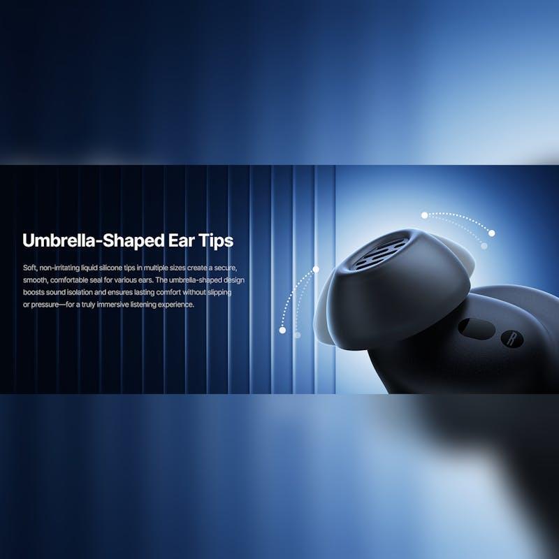 Laser Baseus Inspire XP1 TWS ANC Earbuds Black