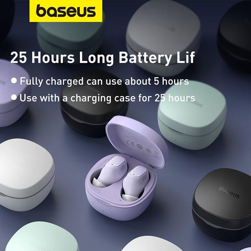 Laser Baseus Bowie WM01 Wireless Earbuds Black