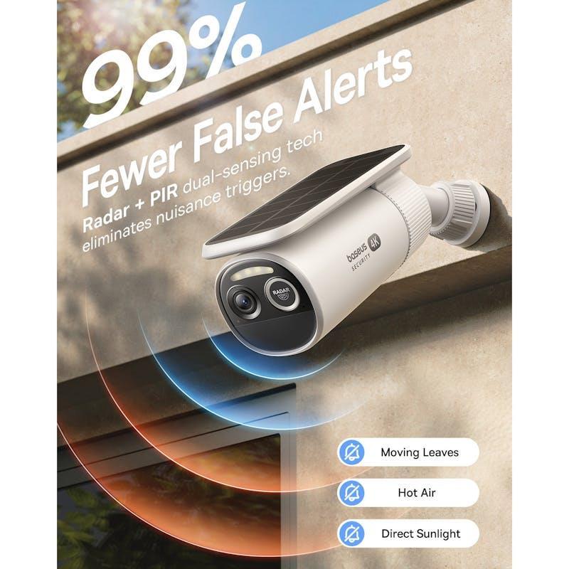 Laser Baseus Security S2 Outdoor Camera 4K White