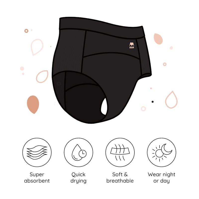 The Midwife Mumma Mother Suckers Postpartum Leak Proof Undies - Single Pack Size 10