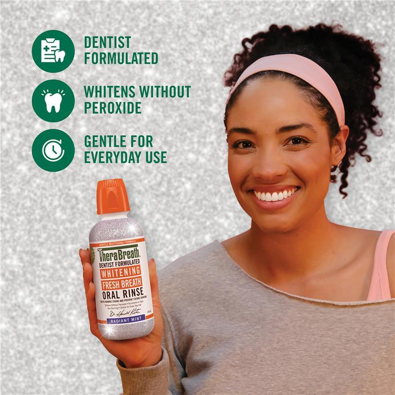 Therabreath Whitening Oral Mint 1 Litre