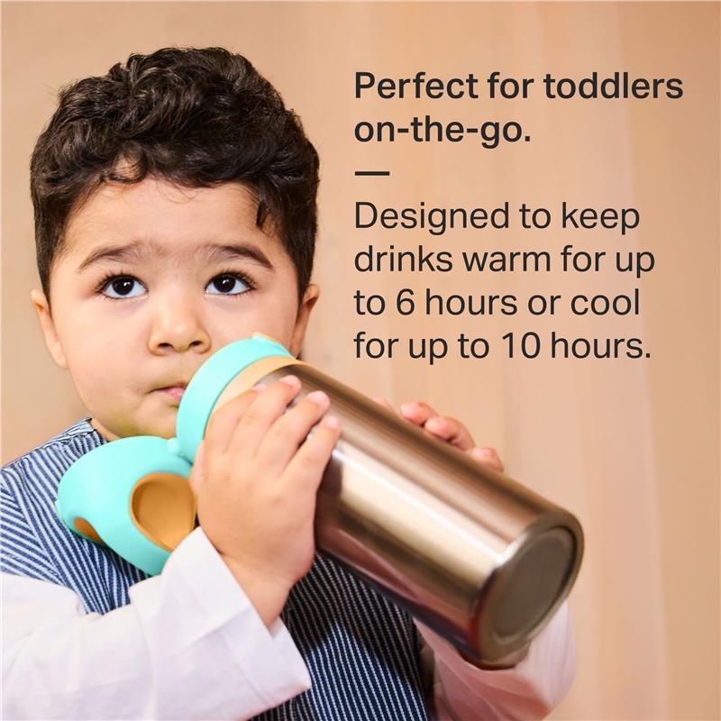 Tommee Tippee Stainless Steel On-The-Go Drink Bottle 24M+ 500ml Assorted Colours