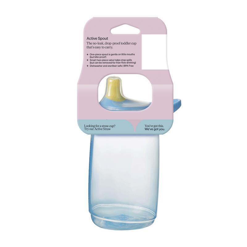 Tommee Tippee Active Spout Toddler Drink Bottle 12M+ 390ml Assorted Colours