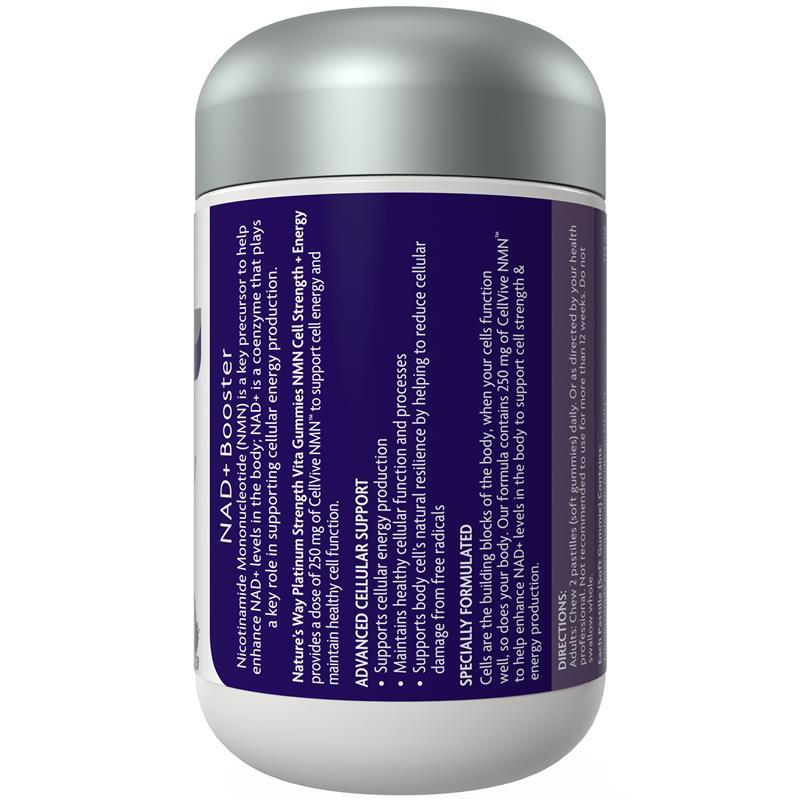 Nature's Way Platinum Strength NMN 50 Gummies
