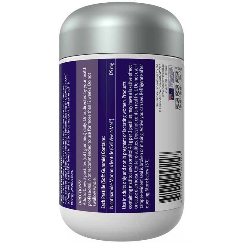 Nature's Way Platinum Strength NMN 50 Gummies