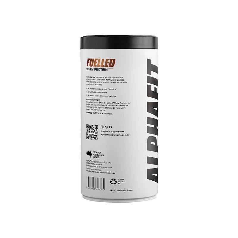 ALPHAFIT Fuelled Whey Protein 925g Chocolate Milkshake