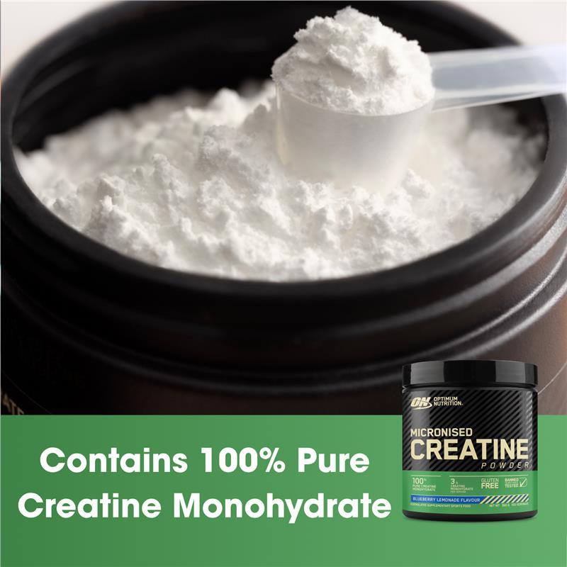Optimum Nutrition Creatine Monohydrate Blueberry Lemonade 360g