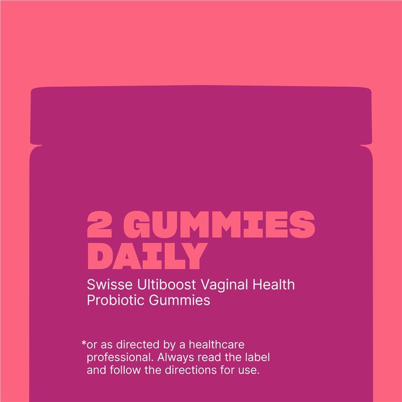 Swisse Vaginal Health Probiotic Gummies 60 Pack