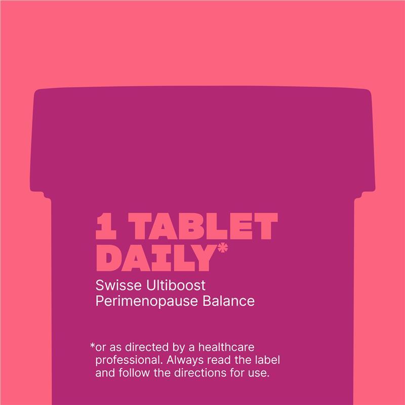 Swisse Ultiboost Perimenopause Balance 30 Tablets