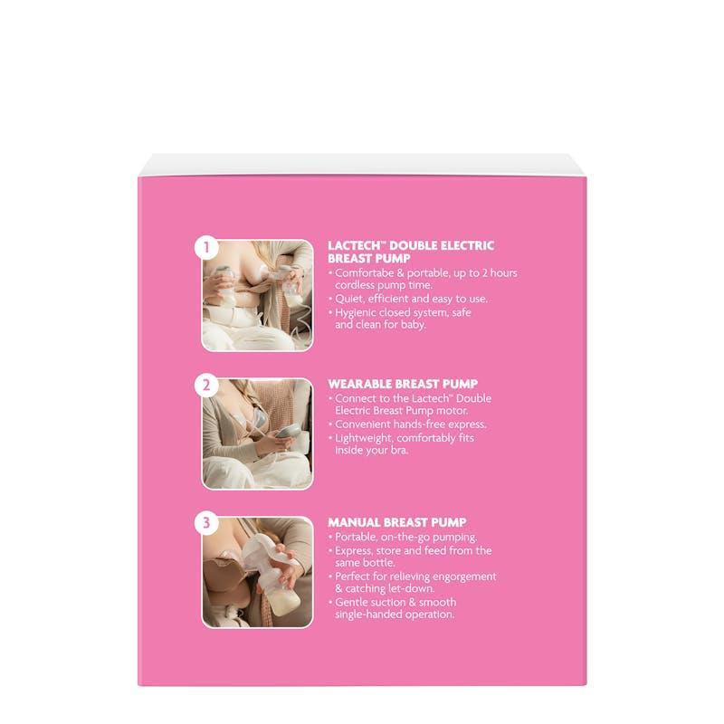 New Beginnings 3 In 1 Breast Pump Set