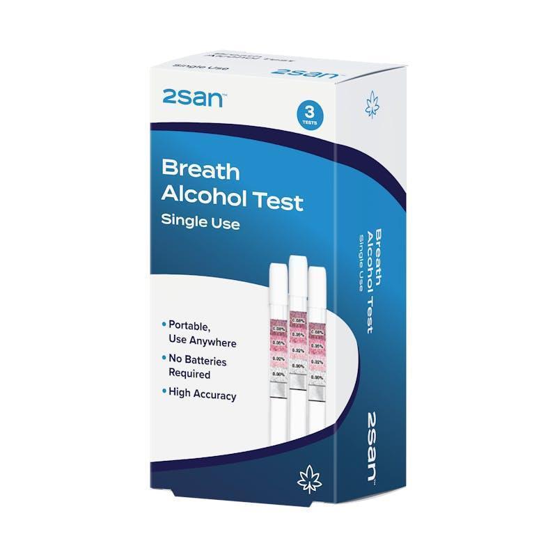2San Alcohol Breathalyzer Test 3 Pack