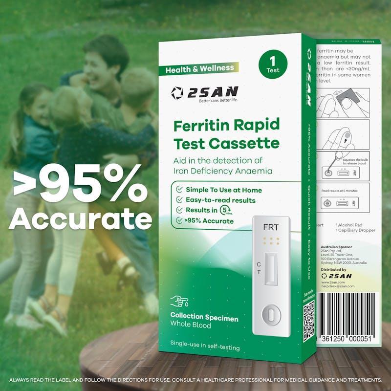 2San Ferritin Rapid Deficiency Test Kit 1 Pack
