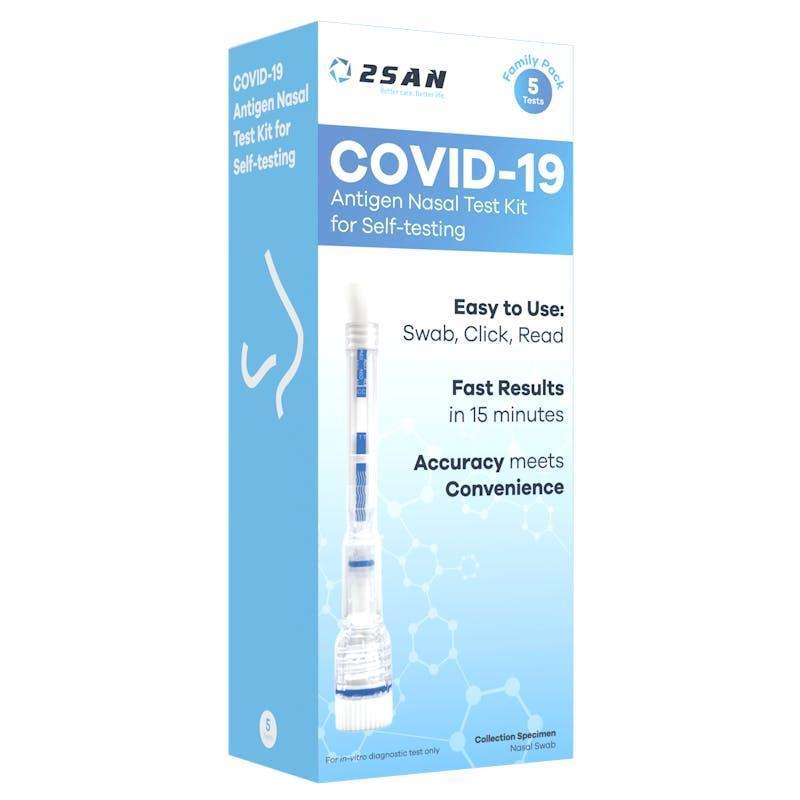 2San Pen COVID-19 Rapid Antigen Test 5 Pack