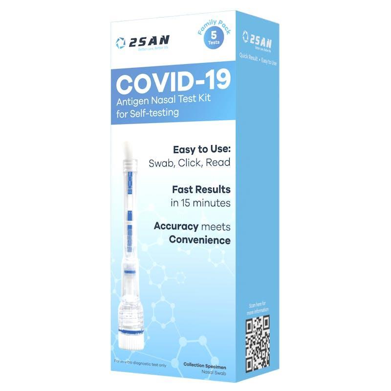 2San Pen COVID-19 Rapid Antigen Test 5 Pack