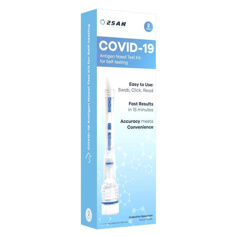 2San Pen COVID-19 Rapid Antigen Test 2 Pack