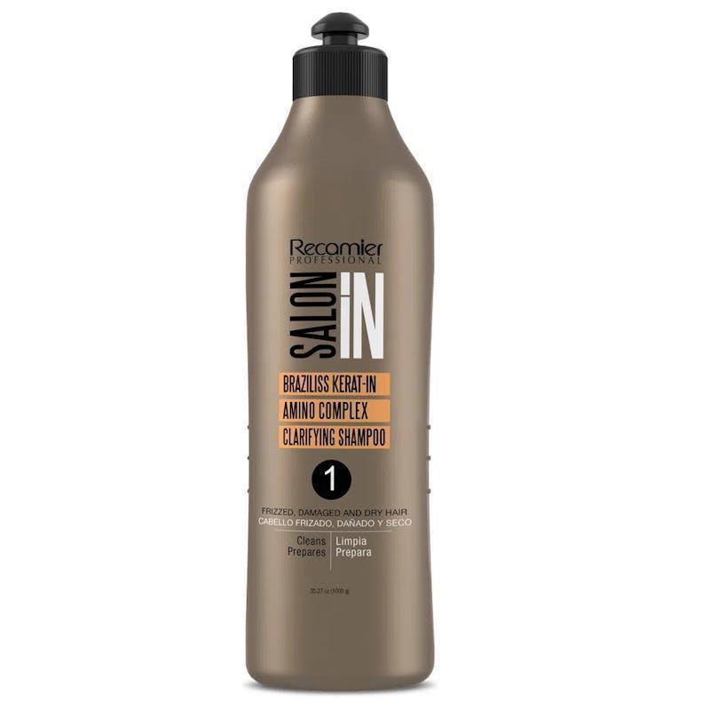 Recamier Premium Pure Keratin Clarifying Shampoo Smoothing Straightening (Step 1) 1L
