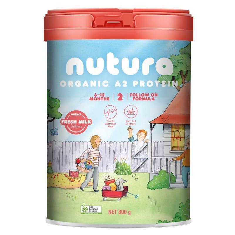 Nutura Organic Stage 2 Follow-on Formula 800g