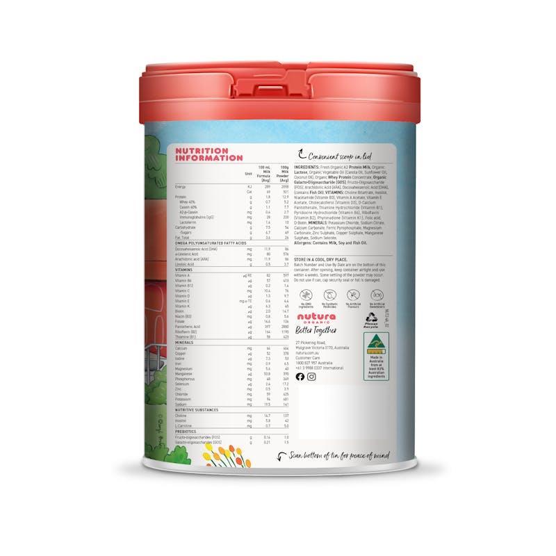 Nutura Organic Stage 2 Follow-on Formula 800g