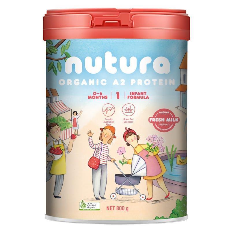 Nutura Organic Stage 1 Infant Formula 800g