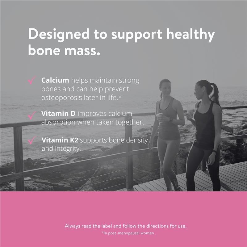 Ethical Nutrients Calcium +D3&K2 120 Tablets
