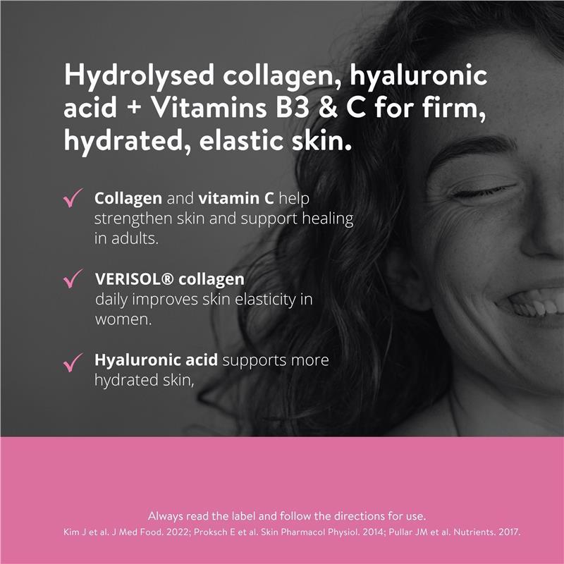 Ethical Nutrients Collagen Hyaluronic Acid Repair & Hydrate 60 Tablets