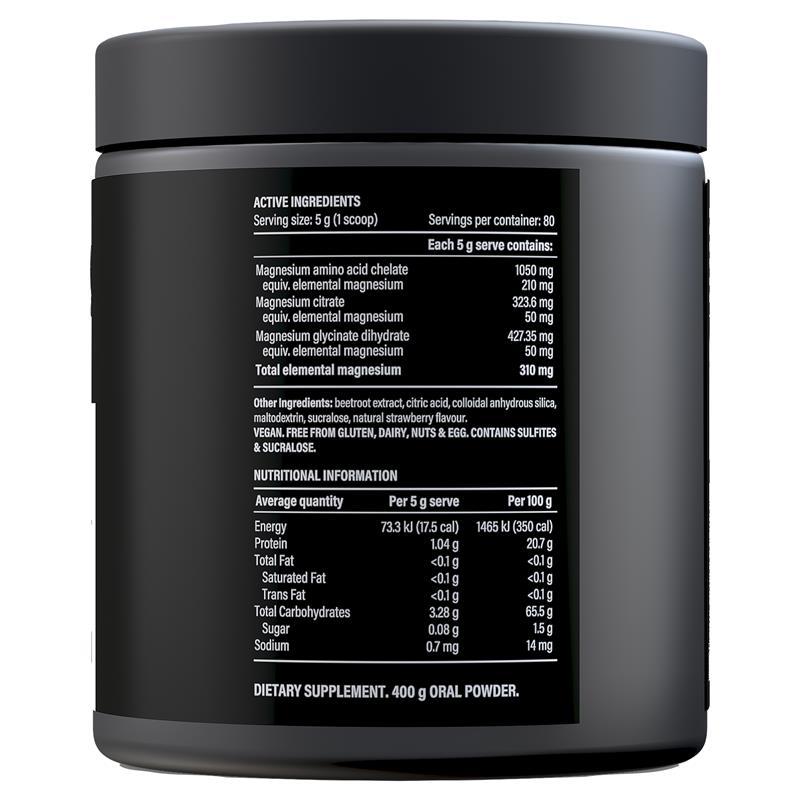 PILLAR Performance Triple Magnesium Powder Berry 400g