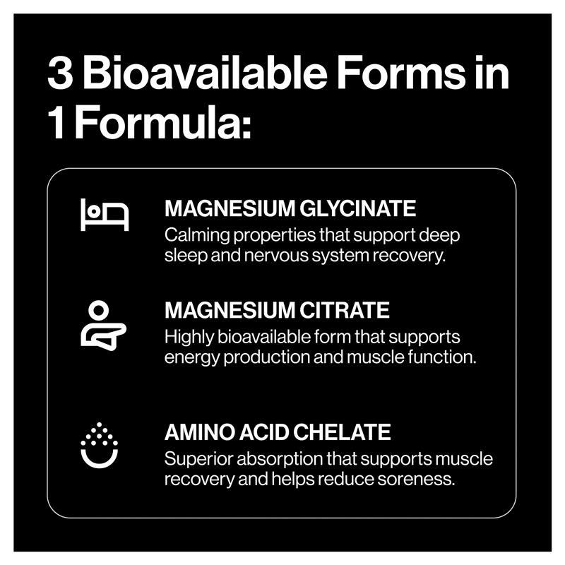 PILLAR Performance Triple Magnesium Powder Berry 400g