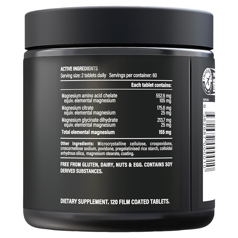 PILLAR Performance Triple Magnesium 120 Tablets