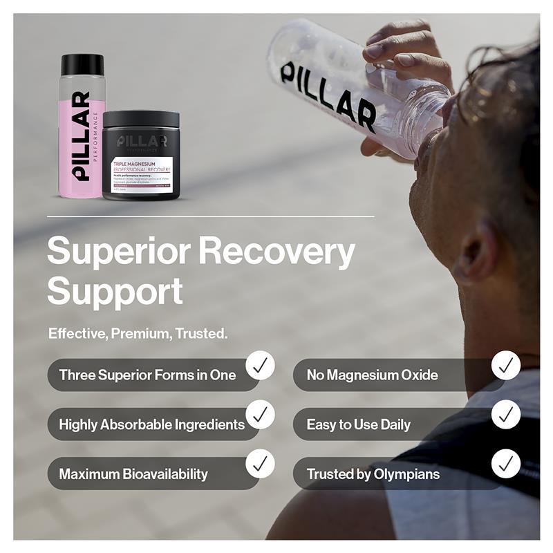 PILLAR Performance Triple Magnesium 120 Tablets