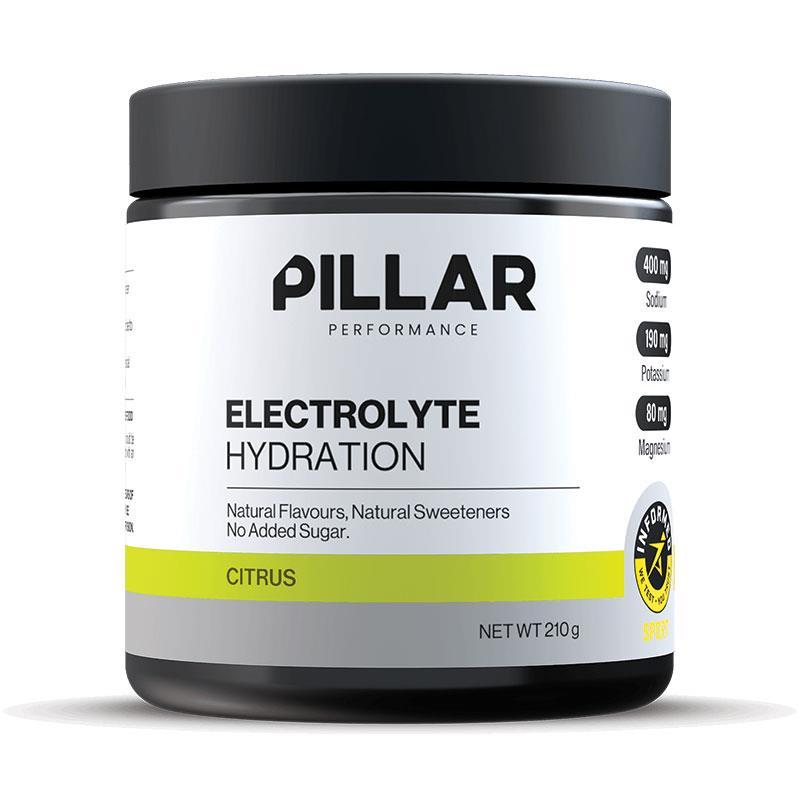 PILLAR Performance Electrolyte Hydration Powder Citrus 210g