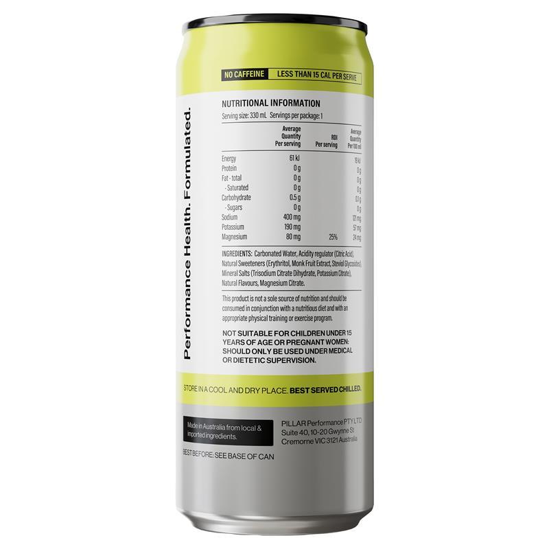 PILLAR Performance Electrolyte Hydration RTD Citrus 330ml
