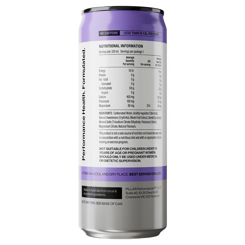 PILLAR Performance Electrolyte Hydration RTD Passionfruit 330ml