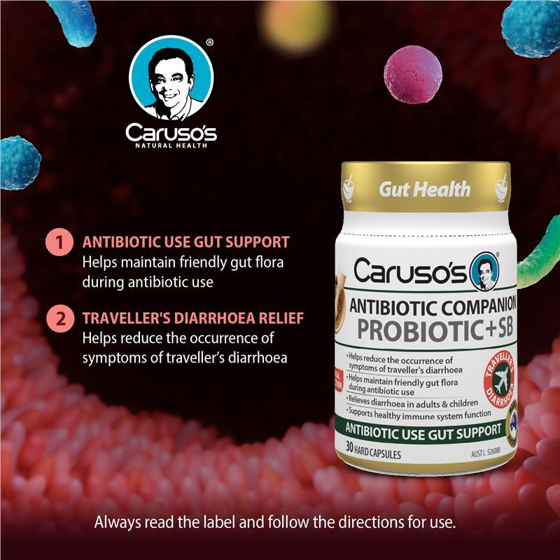 Carusos Probiotic Antibiotic SB 14 Capsules