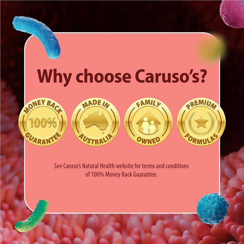 Carusos Probiotic Antibiotic SB 14 Capsules