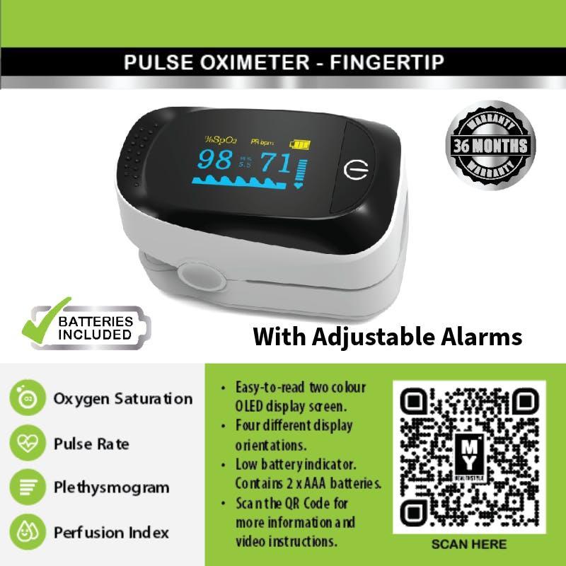 MY Healthstyle Pulse Oximeter Fingertip 1Unit