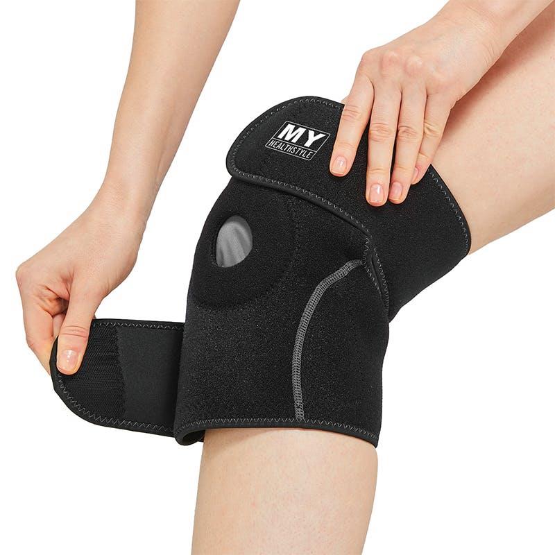 MY Healthstyle Hot/Cold Reusable Knee Wrap with Adjustable Straps 1Unit
