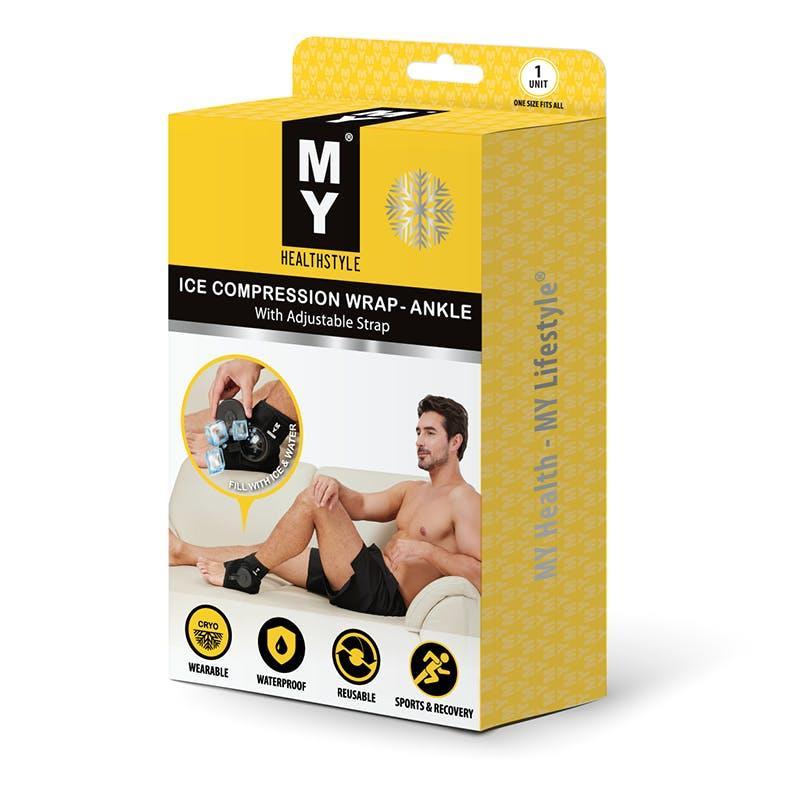 MY Healthstyle Ice Compression Wrap - Ankle 1Unit