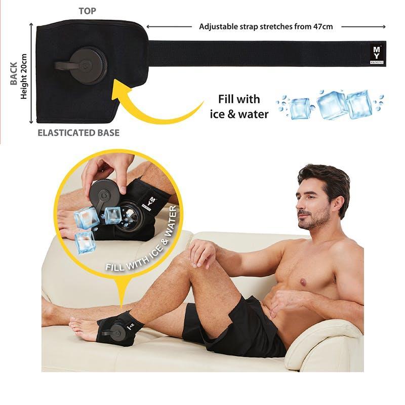 MY Healthstyle Ice Compression Wrap - Ankle 1Unit