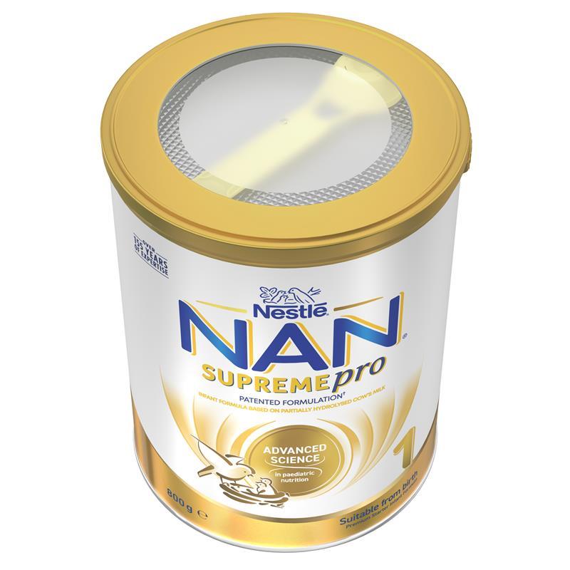 Nestle NAN SUPREMEpro 1 Premium Infant Formula for Newborns Suitable from Birth 800g