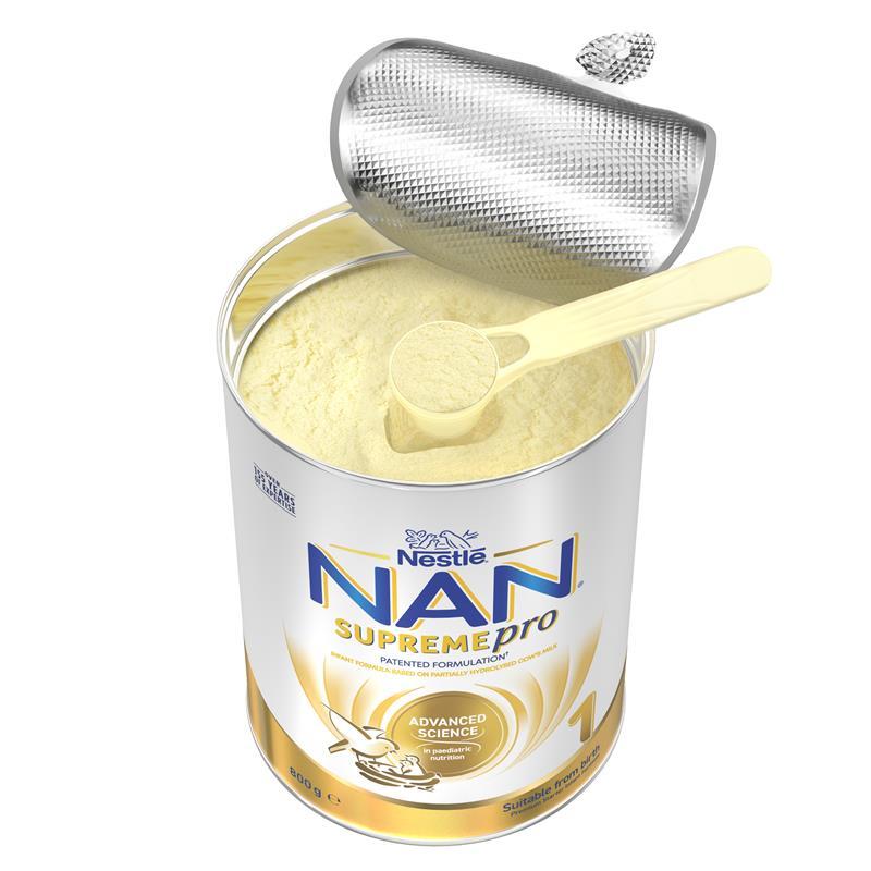 Nestle NAN SUPREMEpro 1 Premium Infant Formula for Newborns Suitable from Birth 800g