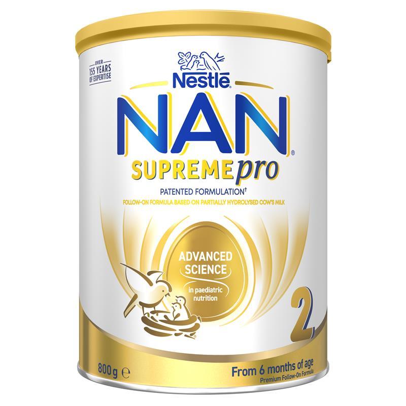 Nestle NAN SUPREMEpro 2 Premium Follow-On Infant Formula 6-12 Months 800g