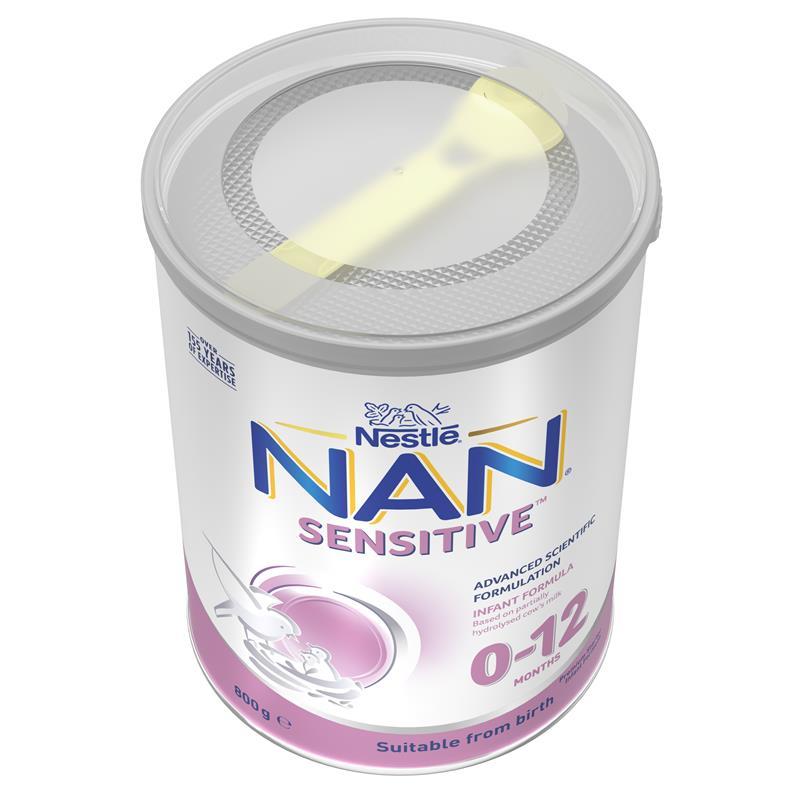 Nestle NAN SENSITIVE Premium Infant Formula for Newborns Suitable from Birth 800g