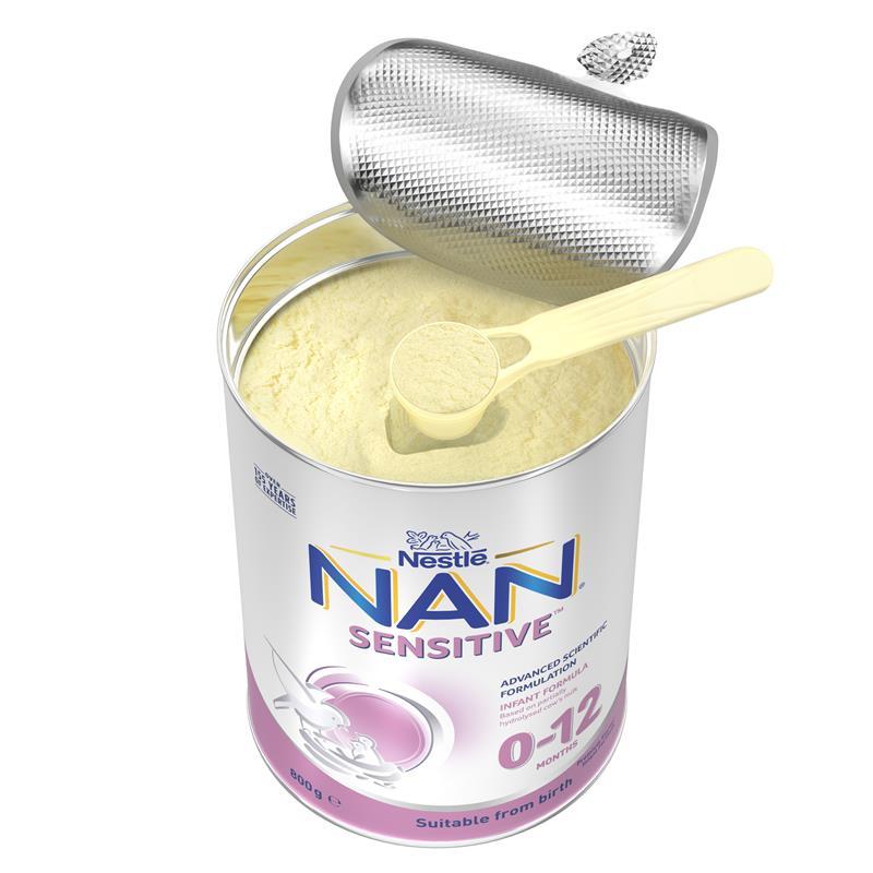 Nestle NAN SENSITIVE Premium Infant Formula for Newborns Suitable from Birth 800g