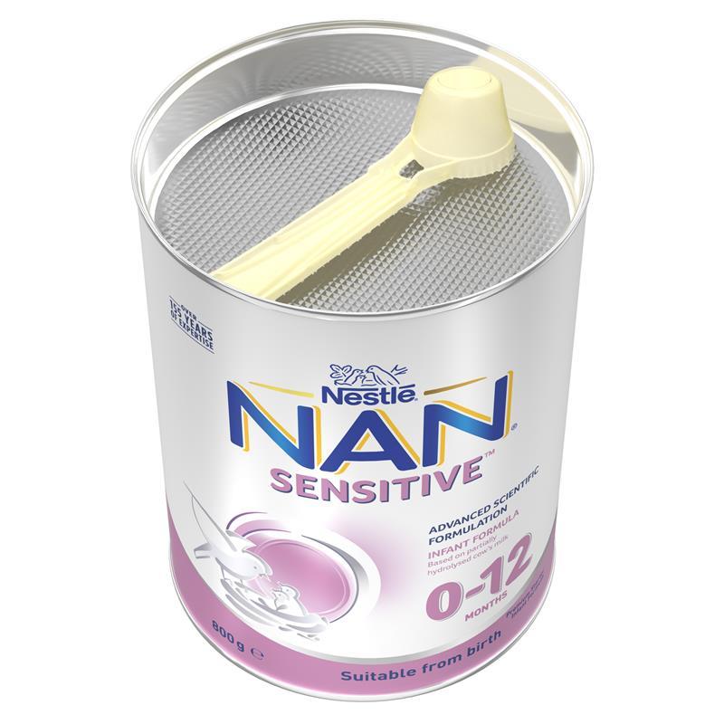 Nestle NAN SENSITIVE Premium Infant Formula for Newborns Suitable from Birth 800g