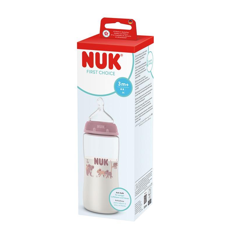 NUK First Choice PP-Bottle 300ml M 3m+ Assorted