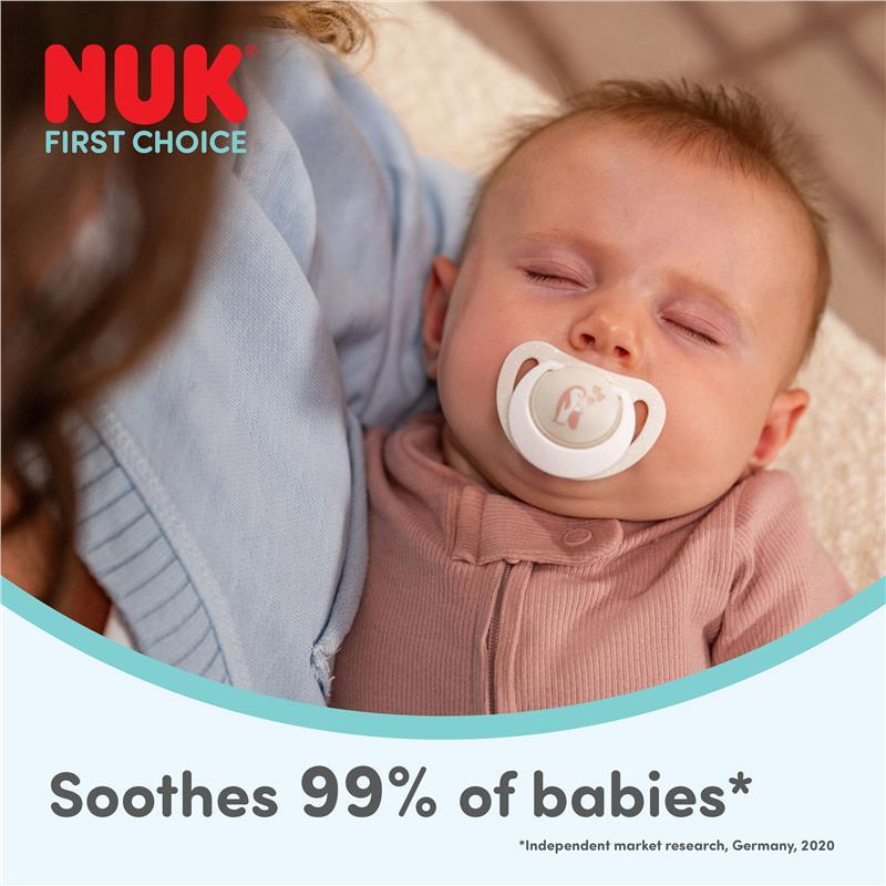 NUK First Choice Night Soother 18-36m hippo/koala